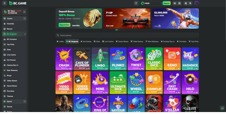 BC.Game Nigeria The Ultimate Online Gaming Experience